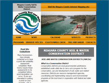 Tablet Screenshot of niagaraswcd.com